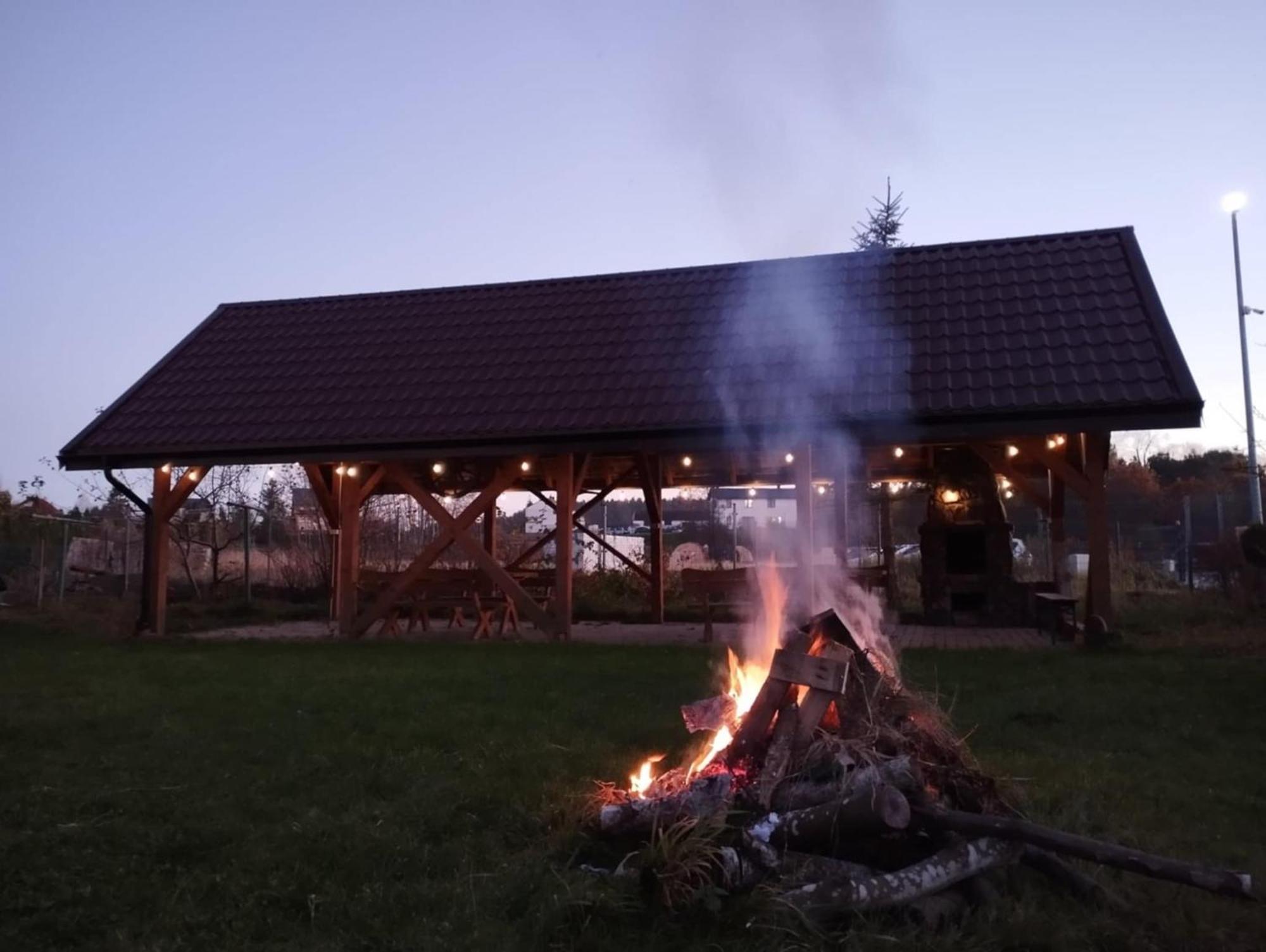 Checz Goscinna- Pokoje,Sauna,Jacuzzi, Sala Konferencyjna Grzybno Εξωτερικό φωτογραφία